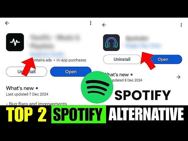 Top 2 Spotify Alternative Apps Available In Play Store & App Store || Spotify Alternative Apps 2025