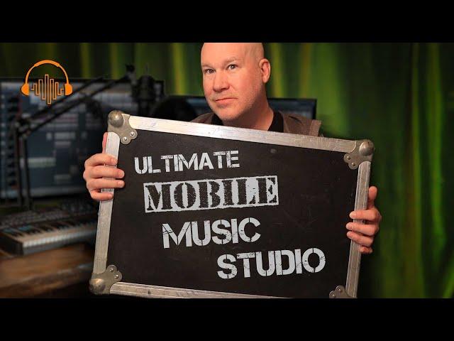 Studio Tour 2021 - The Ultimate Mobile Music Studio | My Portable Touring Composer Rig