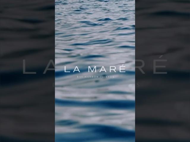 Luxury Waterfront Living in Miami | La Mare Residences Bay Harbor Islands | New Construction #shorts