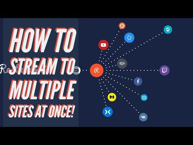 How to Stream to Multiple Sites at Once - OBS Tutorial