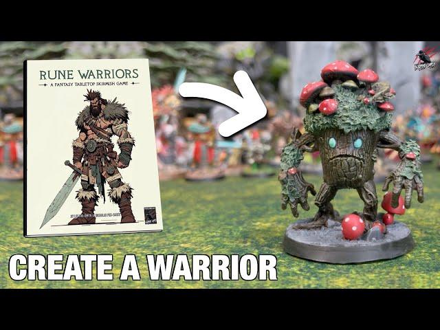 HOW TO CREATE A WARRIOR - Rune Warriors Fantasy Tabletop Skirmish Game