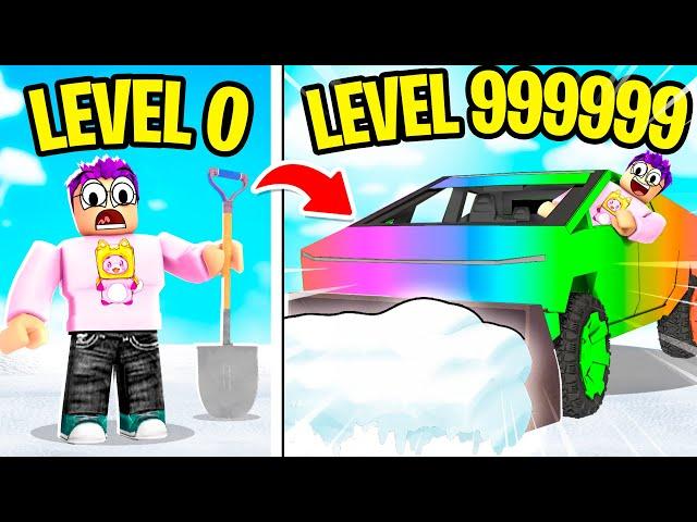 Can We Go MAX LEVEL In ROBLOX SNOW SHOVELING SIMULATOR!? (SECRETS UNLOCKED!)