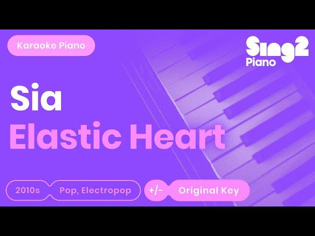 Sia - Elastic Heart (Karaoke Piano)