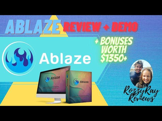 Ablaze review + demo!  Set your commissions ABLAZE!  *Bonuses inside* Ablaze review + demo