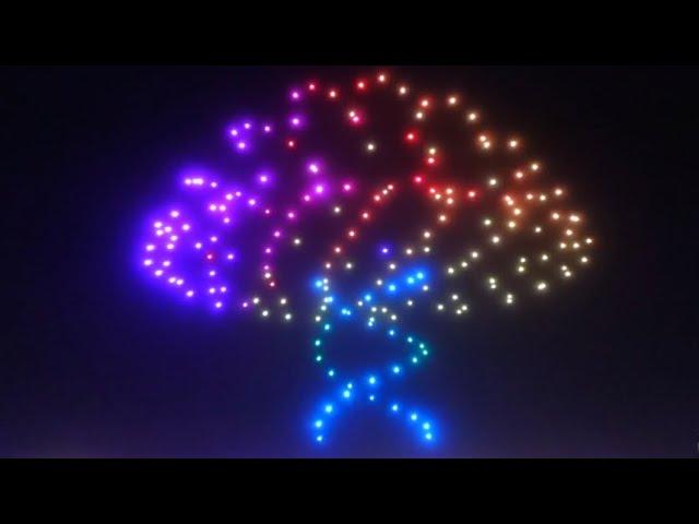 BURNING MAN 2021 PLAN B DRONE SHOW Friday & Burn Night GREATEST DRONE SHOW EVER?