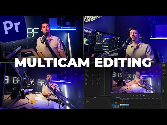 Easy Multicam Editing in Adobe Premiere Pro 2024