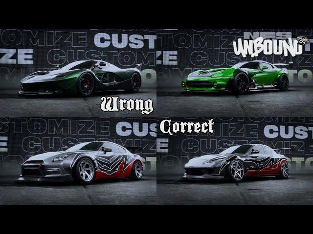 NFS Unbound | I Fixed Wrongly Blacklist Cars! Before & After "For Fun' [PS5]