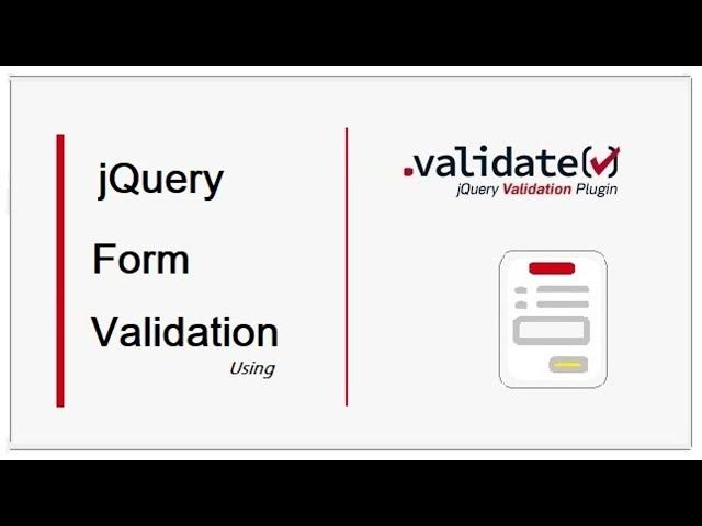 jQuery form validation using validate.js plugin