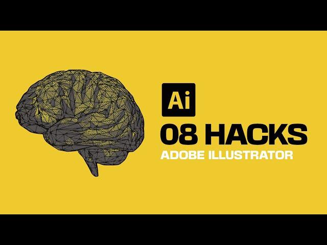 8 Adobe Illustrator HACKS That Will BLOW YOUR MIND