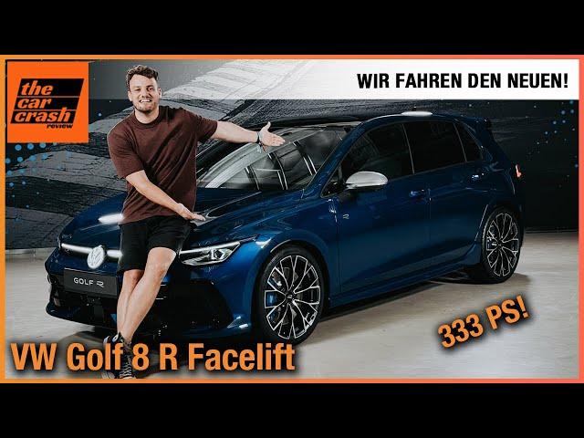 VW Golf 8 R Facelift (2024) Wir fahren den NEUEN mit 333 PS! Fahrbericht | Review | Test | Preis