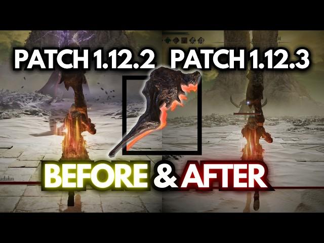 BLOODFIEND'S ARM Before and After Patch 1.12.3 in Elden Ring Shadow of the Erdtree
