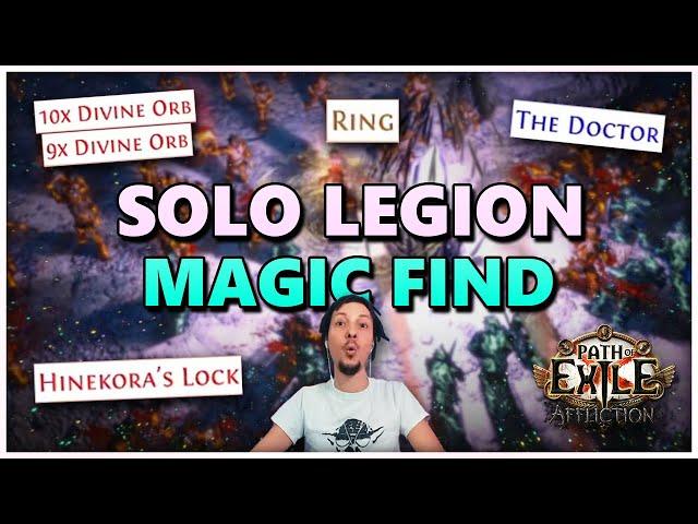 [PoE] 30 div/hour solo legion MF project (I get a divine) - Stream Highlights #803