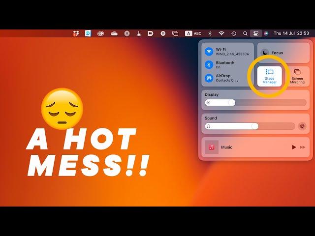 Apple’s Stage manager is a hot mess!