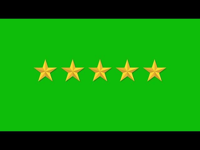 5 star green screen