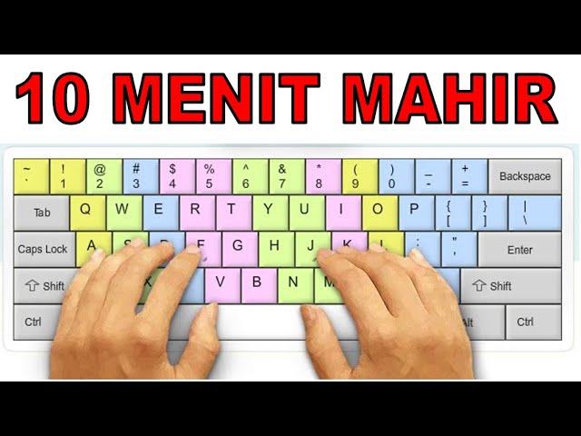 Tutorial Belajar Ngetik 10 Jari