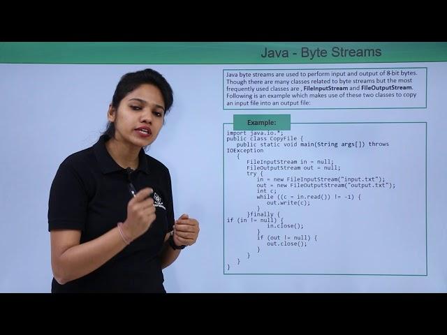 Java - Byte Stream