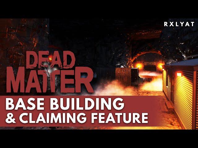 First look at DEAD MATTER Base Building