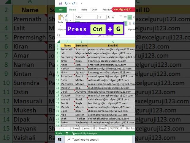 How to Quickly Delete All Comment in Excel #shorts