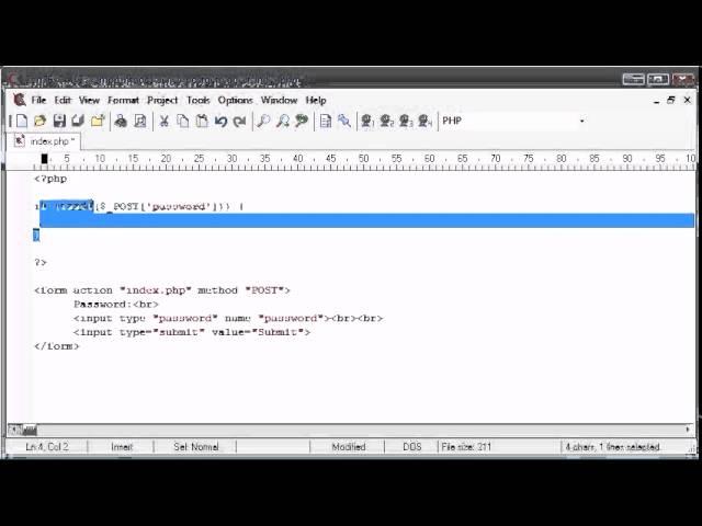 Beginner PHP Tutorial   70   Working with $ POST Variables