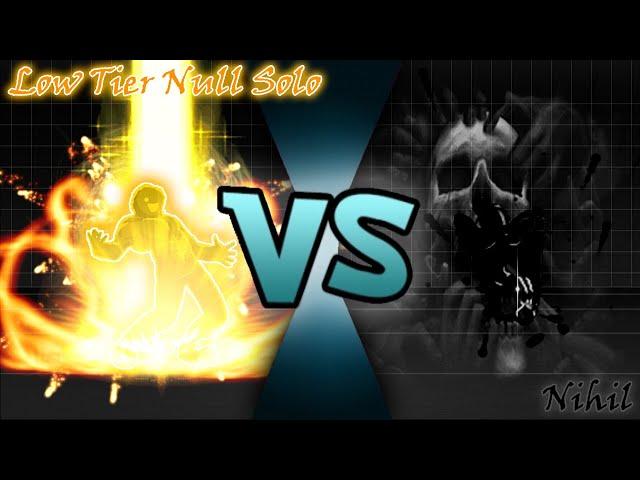 //Mugen// Cheap Match #29 - Low Tier Null Solo (12p) VS Nihil