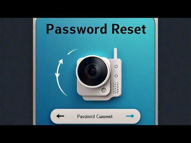 Password reset WiFi Camera | V380