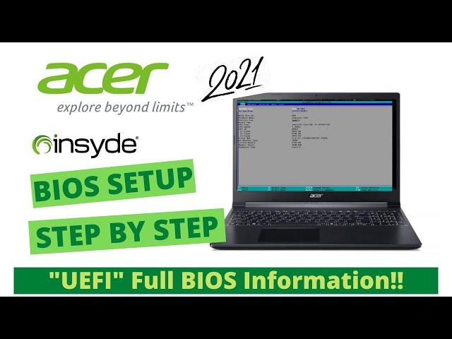 Acer Laptop _ Boot Menu & BIOS Option 2021