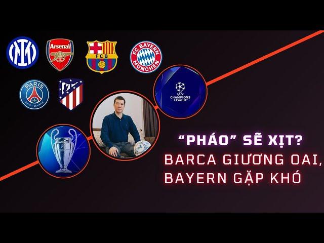 Nhận định C1: Arteta đau đầu vì "Pháo xịt", Barca hùng hổ nhất trời Âu, Kompany còn quá non