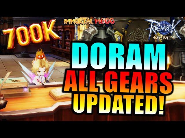 DORAM 700K DP!! GEARS, NEXUS, FEATHERS UPDATE!! - RAGNAROK ORIGIN