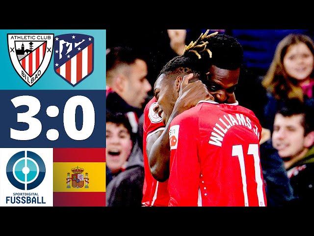 Williams-Brüder elimieren Atleti fast im Alleingang! | Athletic Bilbao - Atletico Madrid