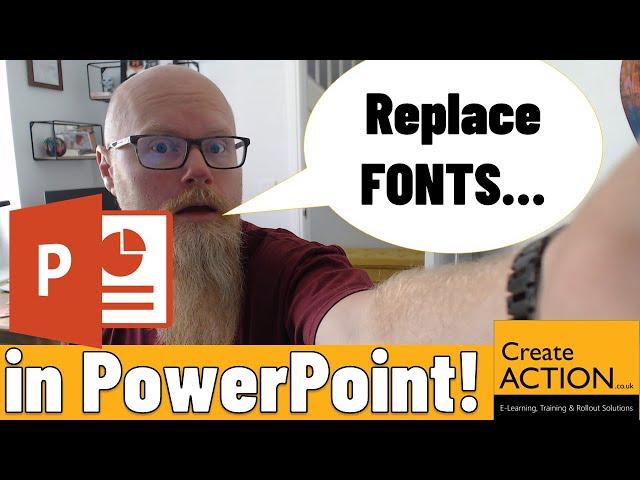 I WISH I knew before...replacing FONTS in PowerPoint QUICKLY!