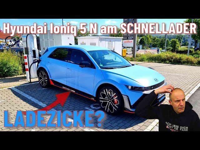 Hyundai Ioniq 5 N am Schnelllader: Rabauke auf der Straße und Diva am HPC?