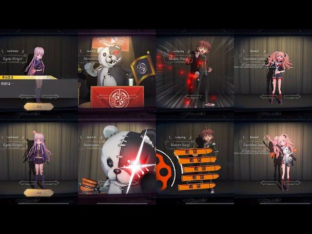 All Danganronpa Skins Showcase (Identity V)