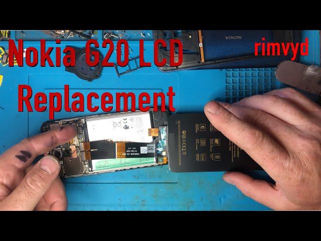 Nokia G20 How to disassembly LCD replacement