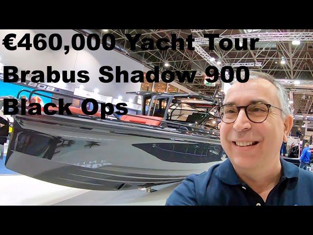 €460,000 Yacht Tour : Brabus Shadow 900 Black Ops