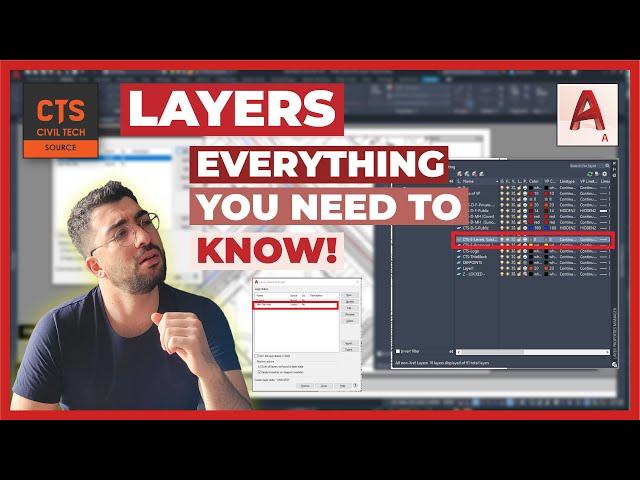 AutoCAD Layers Tutorial (2021)- Everything you need to know in 20 minutes!