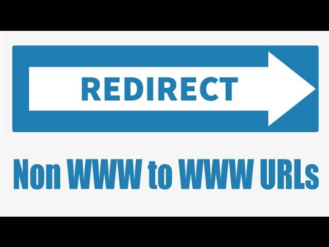 How to Redirect Non WWW to WWW URLs using .htaccess File