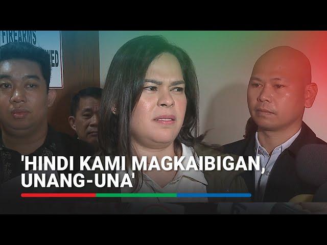 'Never again': Sara Duterte on teaming up with Marcoses