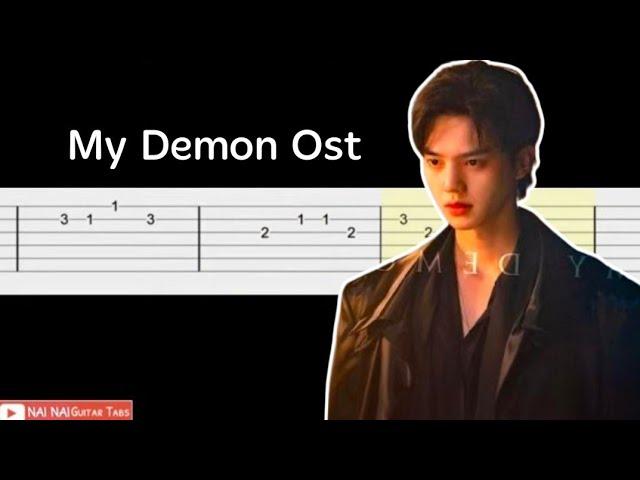 Yoari - True 'My Demon' Ost - Guitar Tab Tutorial