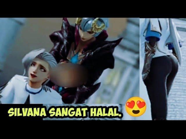 SILVANA SANGAT HALAL,DYRROTH AUTO SENANG. animasi mobile legend lucu wik wik