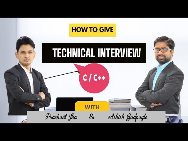 Campus Technical Interview C & C++ Questions Answers | How to give IT company Placement Interview