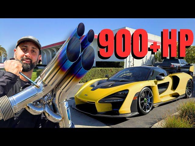 EVERY MCLAREN SENNA NEEDS THIS!! (STAGE 2 / TITANIUM EXHAUST)