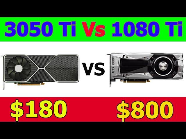 RTX 3050 Ti Vs GTX 1080 Ti  ||  12 Gaming Benchmarks.