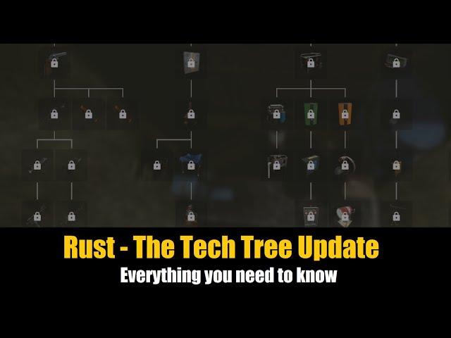 Rust - The Tech Tree Update - Everything you need to know