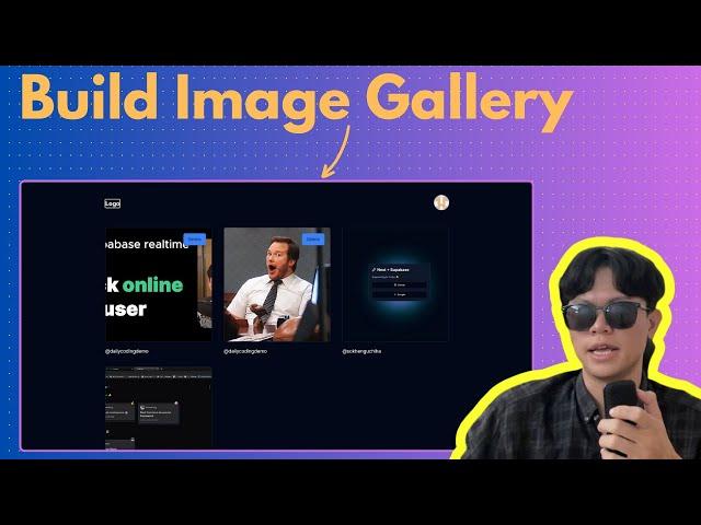 Build Image gallery with Next.js and Supabase Storage