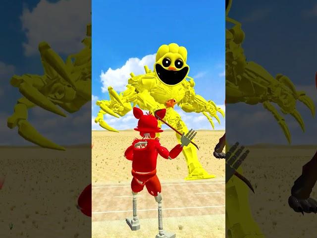 ALL NEW SIZE COMPARISON FORGOTTEN SMILING CRITTERS PEACEFUL PIGEON POPPY PLAYTIME 3 In Garry's Mod