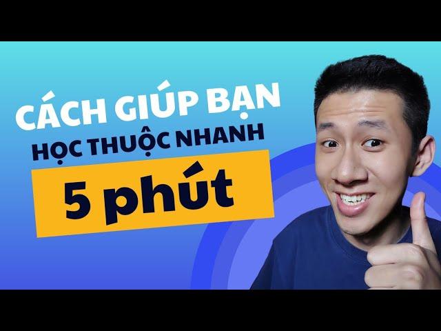 Cách học thuộc bài nhanh trong 5 phút | biquyetdodaihoc #shorts