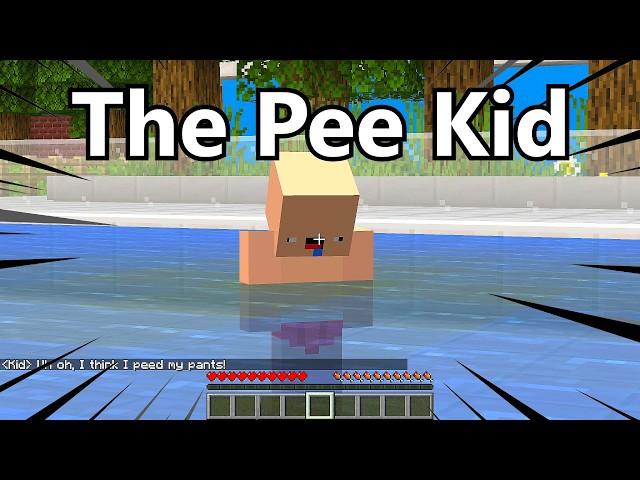 Types of People at The Waterpark Portrayed by Minecraft