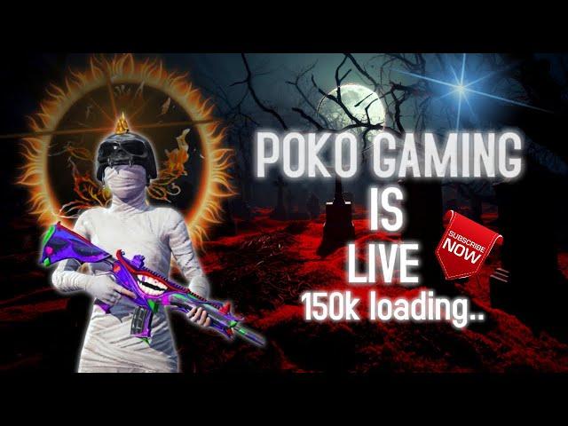 PUBG MOBILE LIVE  THANKS FOR 150K | POKO GAMING IS LIVE