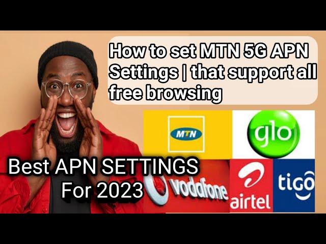 NEW SECRET BEHIND MTN This APN settings for UNLIMITED DATA