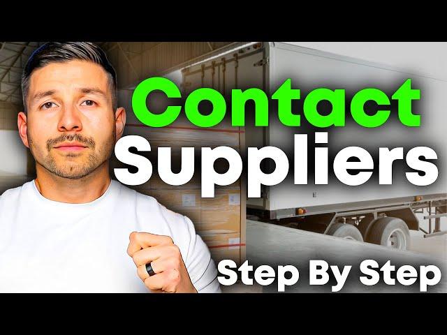 How To CONTACT Brand Name Suppliers For Amazon Wholesale In 2024 || Beginners Guide